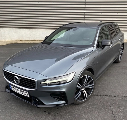 Volvo V60 cena 183500 przebieg: 70000, rok produkcji 2020 z Dąbie małe 742